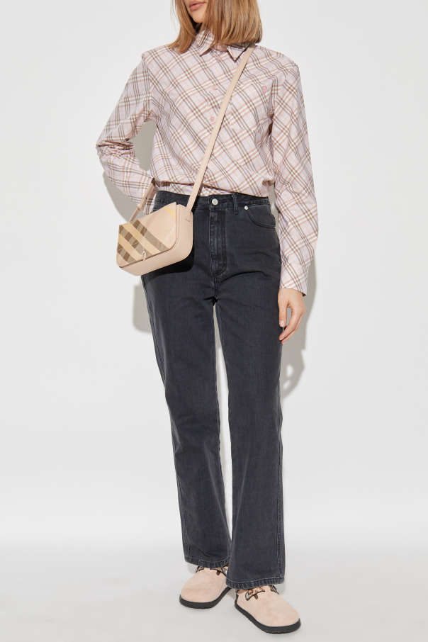 Pink Checkered Shirt Burberry - Vitkac Canada